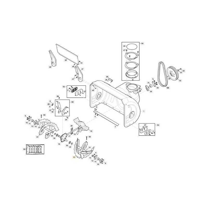 COCLEA DESTRA - ST 7276 PH ORIGINALE STIGA - 118821219/1