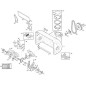 COCLEA DESTRA - ST 7276 PH ORIGINALE STIGA - 118821219/1