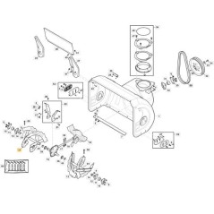 LINKE SCHNECKE - ST 7276 PH ORIGINAL STIGA - 118821221/1 | NewgardenParts.com