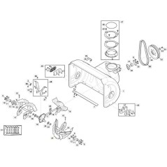 VIS GAUCHE - ST6272P TRAC ORIGINAL STIGA - 118821181/1 | NewgardenParts.com