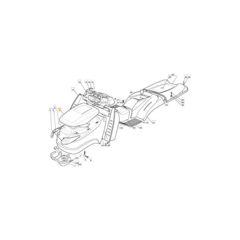 UPPER BONNET TCU RED 300941 GGP ORIGINAL STIGA - 325076901/0