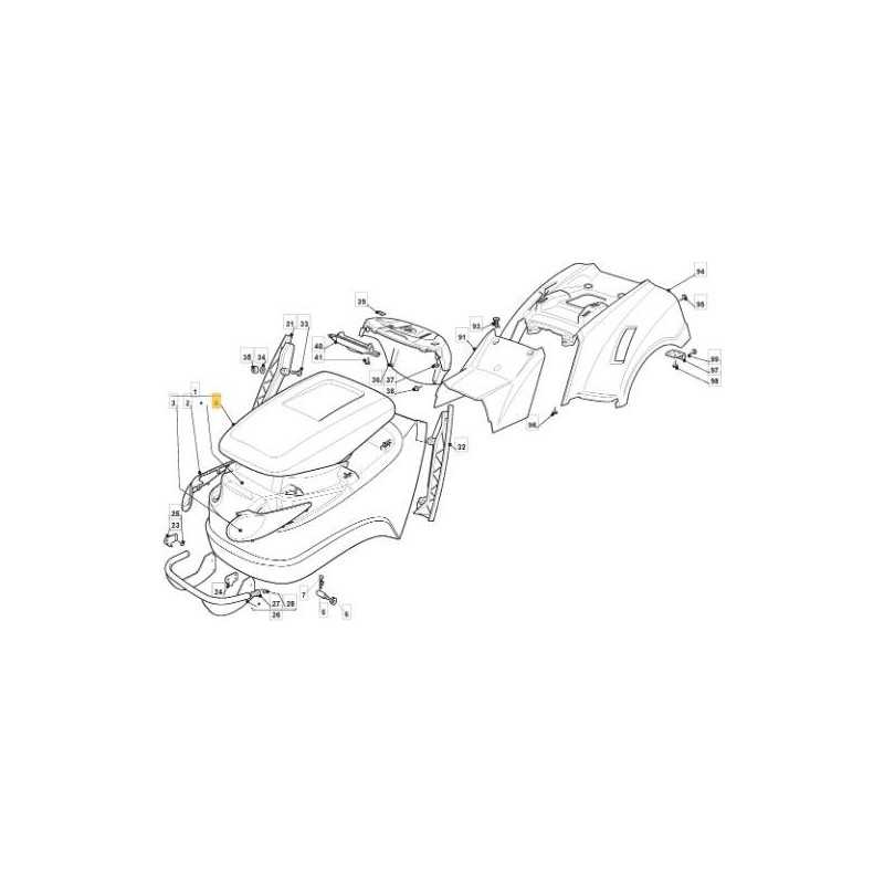 UPPER BONNET TCU GREEN 60123L ORIGINAL STIGA - 325076940/0