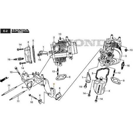 COLECTOR DE ADMISIÓN ORIGINAL STIGA - 118552024/0 | NewgardenParts.com