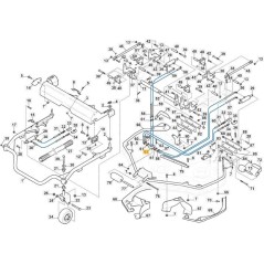 COLLETTORE IDRAULICO 6 FORI ORIGINALE STIGA - 1134-7332-01 | NewgardenParts.com