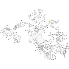 COMPONENTI MOTORINO AVVIAMENTO ORIGINALE STIGA - 118552426/0 | NewgardenParts.com