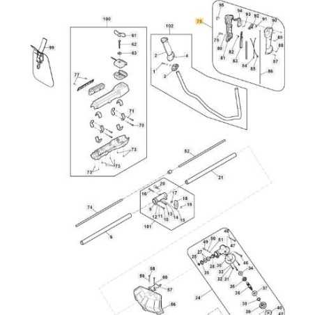 ORIGINAL STIGA-STEUERGRIFFGRUPPE – 118803613/0 | NewgardenParts.com