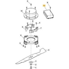CONTROLEUR SLM 340/380 Li 48V 20A ORIGINAL STIGA - 118206013/0 | NewgardenParts.com