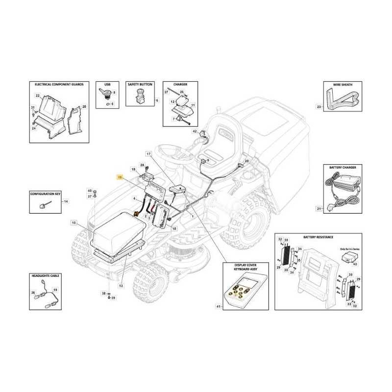 TRAKTIONSSTEUERUNG e100-e200-V3 ORIGINAL STIGA - 118361052/1