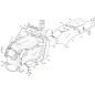 CONVOYEUR D'ADMISSION JX-TCX NOIR 901510 03/04 ORIGINAL STIGA - 325108025/0