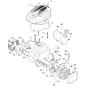 ORIGINAL STIGA HOOD CONVEYOR - 118551788/0