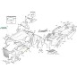 BONNET CONVEYOR NS GXV630 ORIGINAL STIGA - 325108111/0
