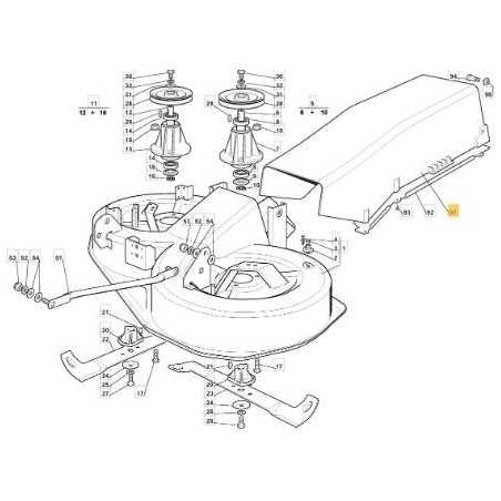 REAR CONVEYOR TWIN CUT JUNIOR ORIGINAL STIGA - 125108004/0 | NewgardenParts.com
