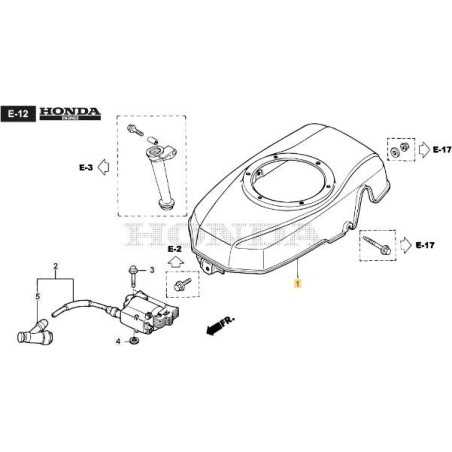 ORIGINAL STIGA MOTORLÜFTERFÖRDERER – 118552101/0 | NewgardenParts.com