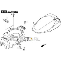 ORIGINAL STIGA ENGINE FAN CONVEYOR - 118552104/0 | NewgardenParts.com