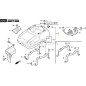 CONVOGLIATORE VENTOLA MOTORE ORIGINALE STIGA - 118552105/0