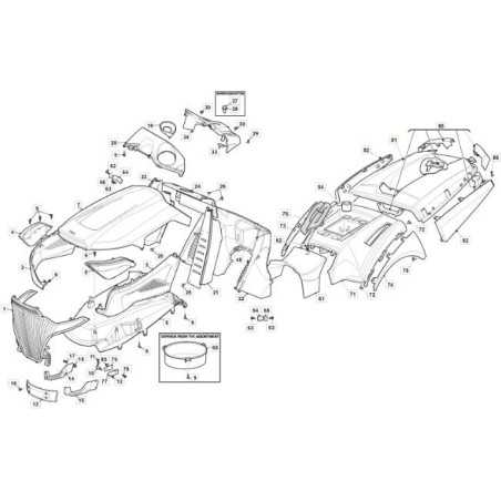 TCX BAG COVER RED RAL3003 MOUNTFIELD ORIGINAL STIGA - 325110482/0 | NewgardenParts.com