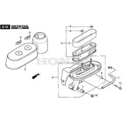 ORIGINAL STIGA LUFTFILTERABDECKUNG – 118551679/0 | NewgardenParts.com