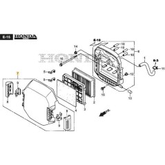 ORIGINAL STIGA LUFTFILTERABDECKUNG – 118551675/0 | NewgardenParts.com