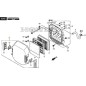 ORIGINAL STIGA LUFTFILTERABDECKUNG – 118551675/0