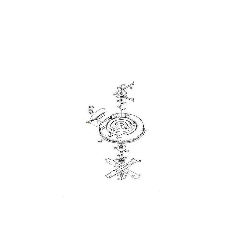 TAPA SALIDA PLACA STIGA ORIGINAL - 1134-3932-01