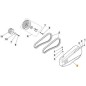 ORIGINAL STIGA RIEMENABDECKUNG – 118802844/0