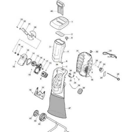 TAPA FRONTAL ORIGINAL COLOR NEGRO STIGA - 118802899/0 | NewgardenParts.com