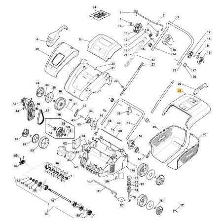 STIGA ORIGINAL YELLOW BAG COVER - 118802949/0 | NewgardenParts.com