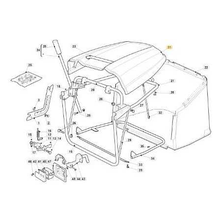 RED BAG COVER RAL3003 MOUNT.NJHE ORIGINAL STIGA - 325110484/0 | NewgardenParts.com