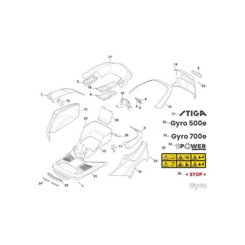 FUNDA ASIENTO SX eZTR ORIGINAL STIGA - 337110397/0