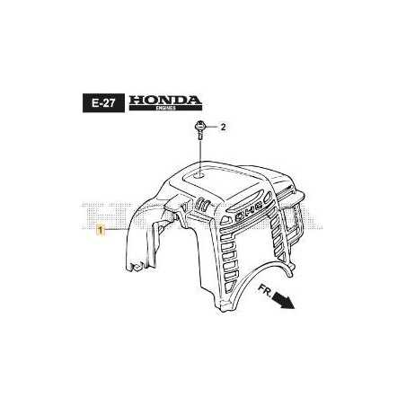 TAPA CILINDRO ORIGINAL STIGA AMARILLO - 118552127/0 | NewgardenParts.com