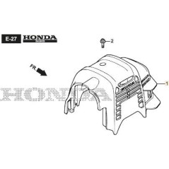 ORIGINAL STIGA ROTER ZYLINDERABDECKUNG – 118552128/0