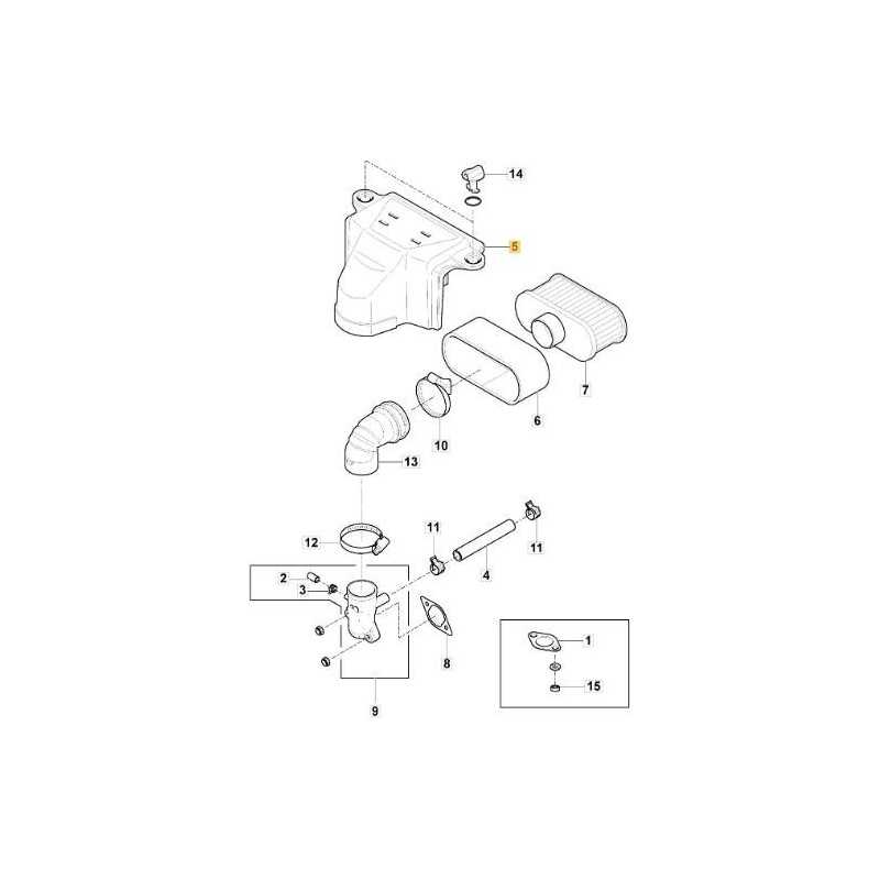 ORIGINAL STIGA LUFTFILTERABDECKUNG – 118550954/0