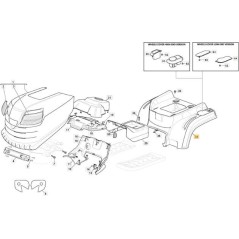 SCHWARZE RADABDECKUNG 901510 MP 84C ORIGINAL STIGA - 325110435/1 | NewgardenParts.com