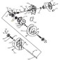 CORONA VITE S.F. STIGA ORIGINALE - 1811-2463-01