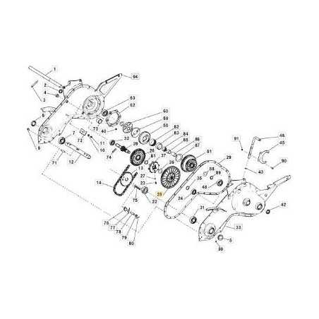 CORONA Z68 ORIGINAL ANTRIEBSRAD 2. GANG STIGA - 118800348/0 | NewgardenParts.com