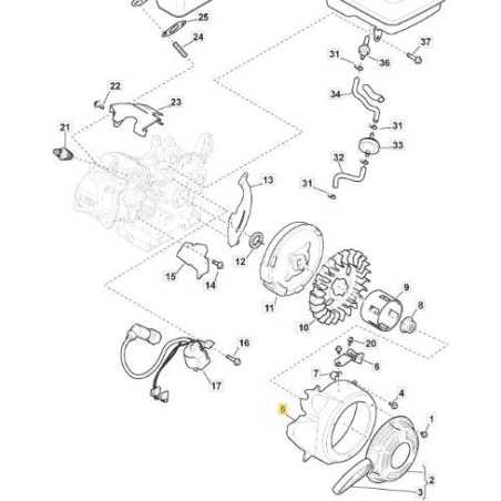 KIT TAPA VENTILADOR STIGA ORIGINAL - 118551308/0 | NewgardenParts.com