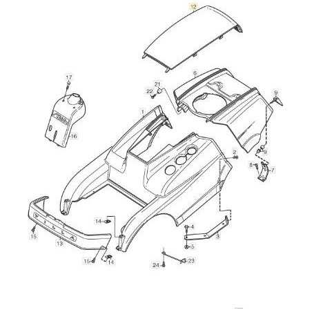TAPA DE MOTOR ORIGINAL STIGA - 1134-4789-01 | NewgardenParts.com