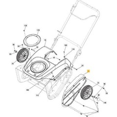 COUVERCLE DE CAS DE GUIDAGE NOIR ORIGINAL STIGA - 1812-2579-01 | NewgardenParts.com