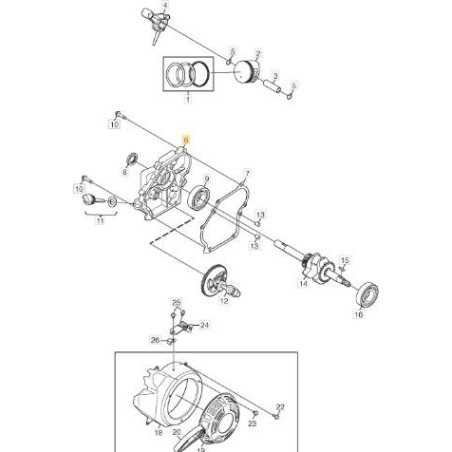 CARTER MOTORE ORIGINALE STIGA - 118550840/0 | NewgardenParts.com