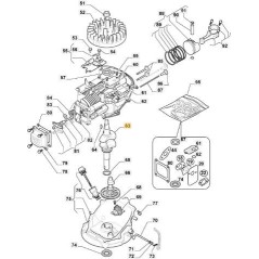 ALBERO MOTORE COMP ORIGINALE STIGA - 118550889/0 | NewgardenParts.com