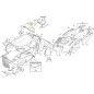KIT TABLERO TX GRIS NCS8000N S/C (FTI) ORIGINAL STIGA - 325120263/0