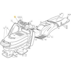 DASHBOARD KIT TCP BLACK x NEW ORIGINAL STIGA BOARD - 325120257/0 | NewgardenParts.com