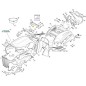 KIT TABLEAU DE BORD TX HE GRIS NCS8000N S/C(FTI) ORIGINAL STIGA - 325120281/0