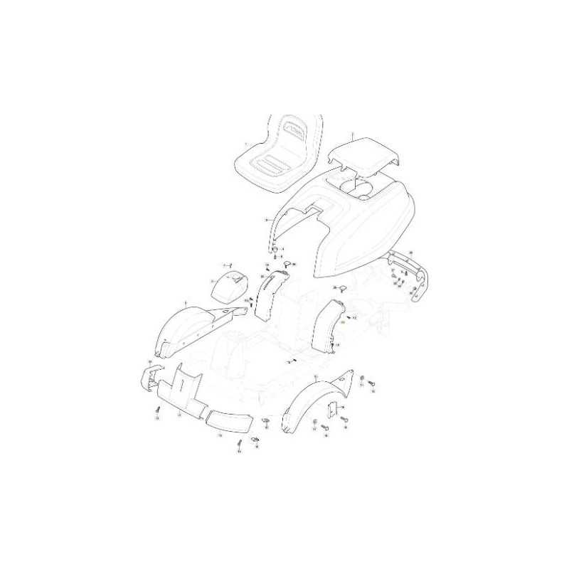 CRUSCOTTO KIT SX HYDRO VC GRIGIO NCS8000N ORIGINALE STIGA - 337120152/0