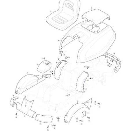 DASHBOARD KIT SX HYDRO VC GRAY NCS8000N ORIGINAL STIGA - 337120152/0 | NewgardenParts.com