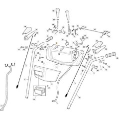 ORIGINAL STIGA RED DASHBOARD - 118821130/0 | NewgardenParts.com