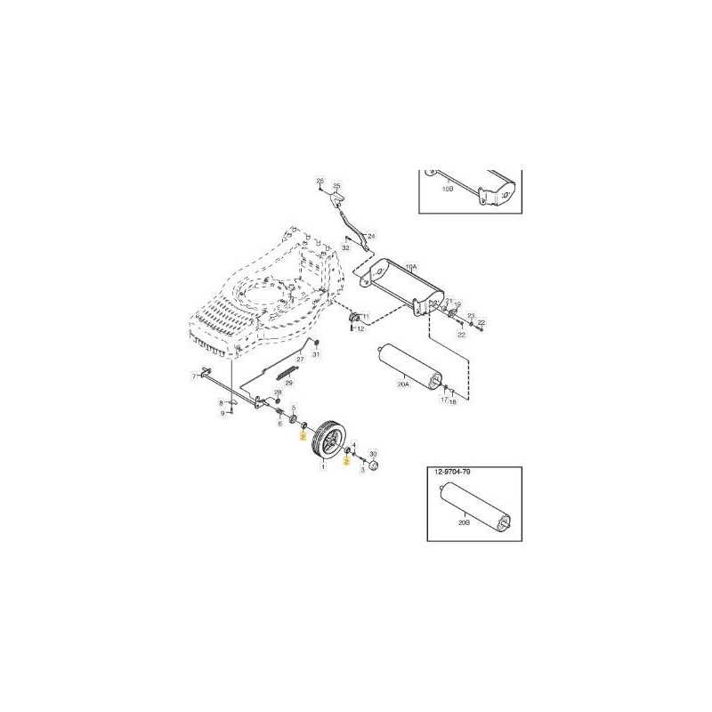 ROULEMENT DE ROUE AVANT ORIGINAL STIGA - 9549-0015-00
