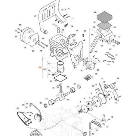 ZYLINDER-KOLBEN Y P36 ORIGINAL STIGA - 118801068/0 | NewgardenParts.com
