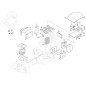 DC-DC 48-12 V ORIGINALE STIGA - 118361009/0