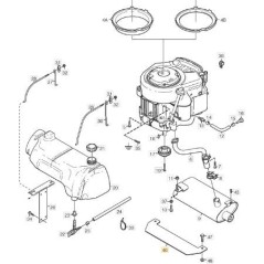 DEFLECTOR SILENCIADOR ORIGINAL STIGA - 1137-0072-01 | NewgardenParts.com